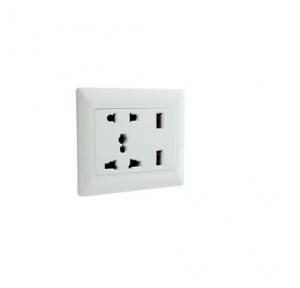 Schneider Cover Plate for International Socket UC426/16ISXPW (Pearl White)
